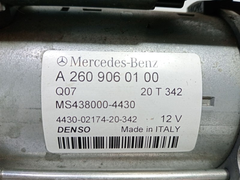 Recambio de motor arranque para mercedes-benz clase a sedán (v177) amg a 35 4-matic (177.151) referencia OEM IAM A2909060100  