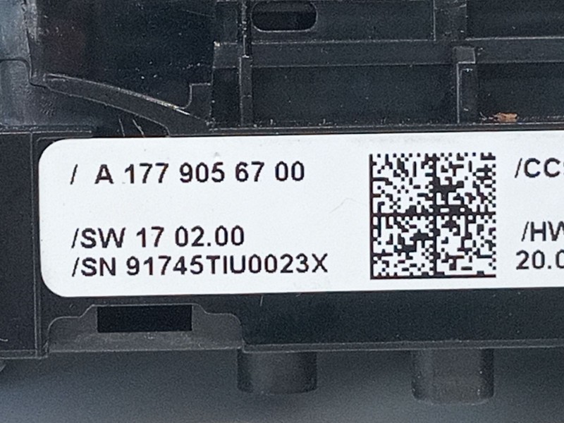 Recambio de modulo electronico para mercedes-benz clase a sedán (v177) amg a 35 4-matic (177.151) referencia OEM IAM A1779056700