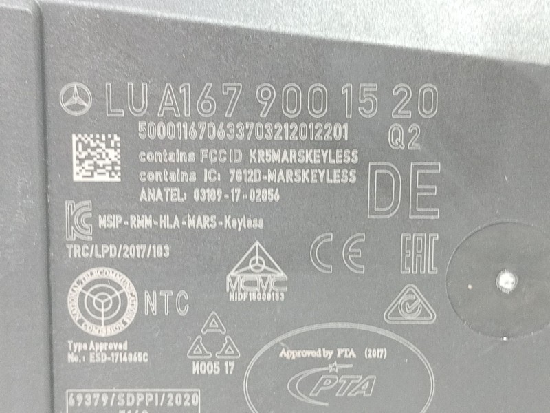 Recambio de modulo electronico para mercedes-benz clase a sedán (v177) amg a 35 4-matic (177.151) referencia OEM IAM A1679001520