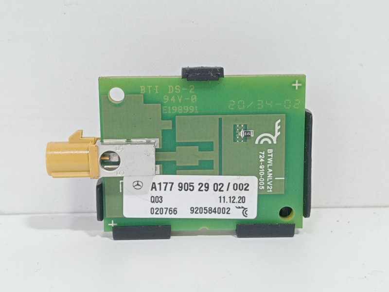 Recambio de modulo electronico para mercedes-benz clase a sedán (v177) amg a 35 4-matic (177.151) referencia OEM IAM A1779052902