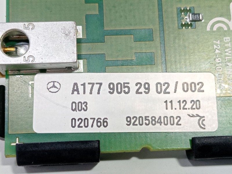 Recambio de modulo electronico para mercedes-benz clase a sedán (v177) amg a 35 4-matic (177.151) referencia OEM IAM A1779052902