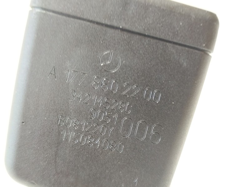 Recambio de anclaje cinturon trasero derecho para mercedes-benz clase a sedán (v177) amg a 35 4-matic (177.151) referencia OEM I