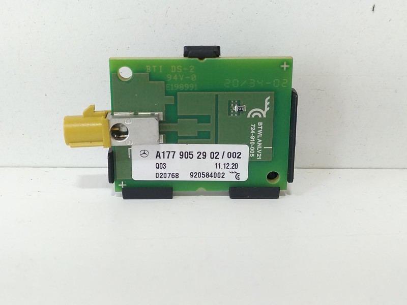 Recambio de modulo electronico para mercedes-benz clase a sedán (v177) amg a 35 4-matic (177.151) referencia OEM IAM A1779052902