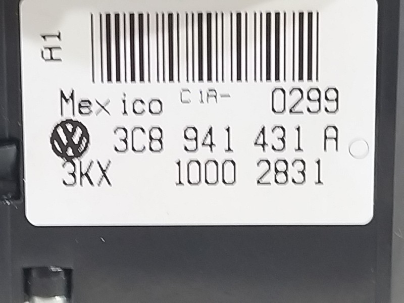 Recambio de mando luces para volkswagen scirocco (137) 1.4 tsi (118kw) referencia OEM IAM 3C8941431A  