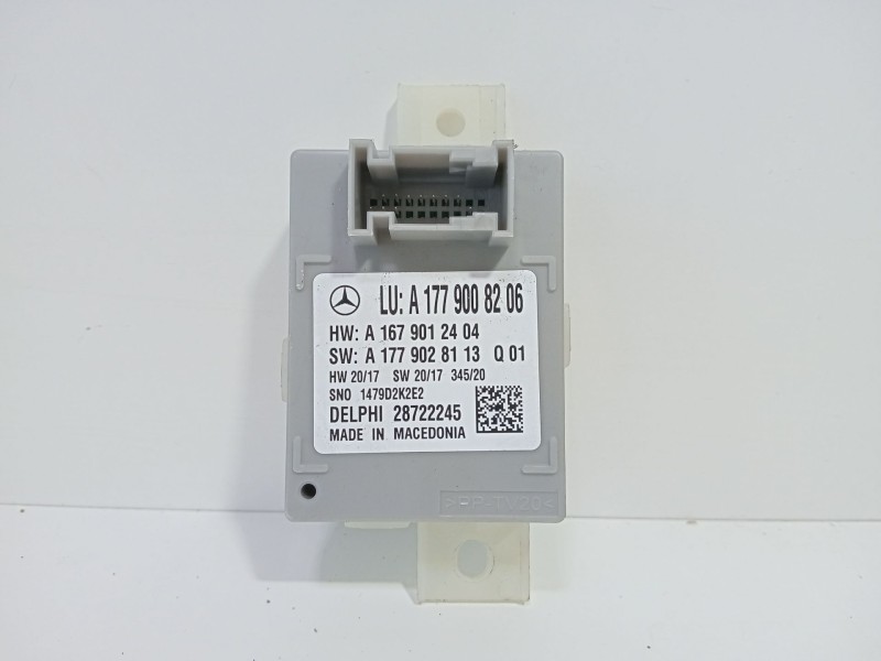 Recambio de modulo electronico para mercedes-benz clase a sedán (v177) amg a 35 4-matic (177.151) referencia OEM IAM A1779008206