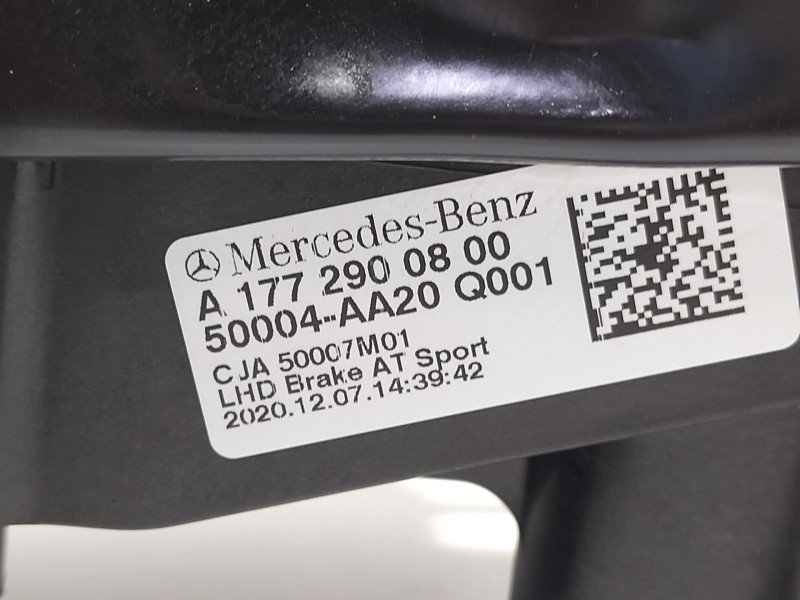 Recambio de pedal freno para mercedes-benz clase a sedán (v177) amg a 35 4-matic (177.151) referencia OEM IAM A1772900800  