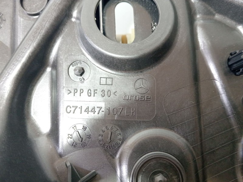 Recambio de elevalunas trasero izquierdo para mercedes-benz clase a sedán (v177) amg a 35 4-matic (177.151) referencia OEM IAM A