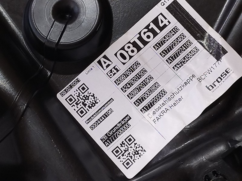 Recambio de elevalunas delantero izquierdo para mercedes-benz clase a sedán (v177) amg a 35 4-matic (177.151) referencia OEM IAM