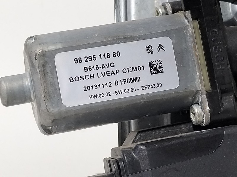 Recambio de motor elevalunas delantero izquierdo para citroën c3 / c3 origin iii (sx) 1.5 bluehdi 100 (sxyhyp, sxyhtu) referenci