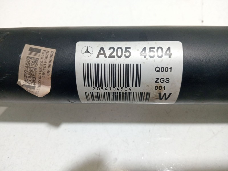 Recambio de transmision central para mercedes-benz clase c (w205) familiar c 220 t d (205.214) referencia OEM IAM A2054504  