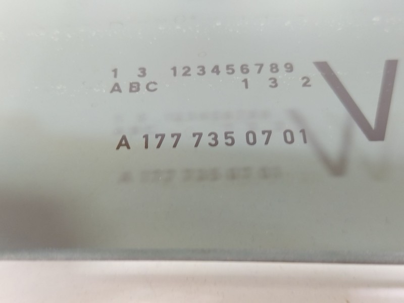 Recambio de luna trasera izquierda para mercedes-benz clase a sedán (v177) amg a 35 4-matic (177.151) referencia OEM IAM A177735