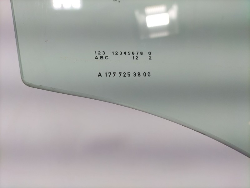 Recambio de luna delantera derecha para mercedes-benz clase a sedán (v177) amg a 35 4-matic (177.151) referencia OEM IAM A177725