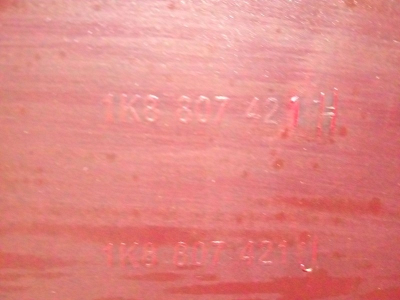 Recambio de paragolpes trasero para volkswagen scirocco (137) 1.4 tsi (118kw) referencia OEM IAM 1k8807421  