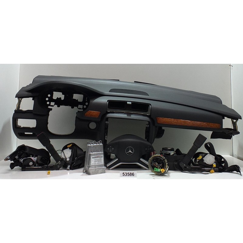 Recambio de kit airbag para mercedes clase r (w251) 500 l 4matic (251.172) referencia OEM IAM A2516800587 53586 