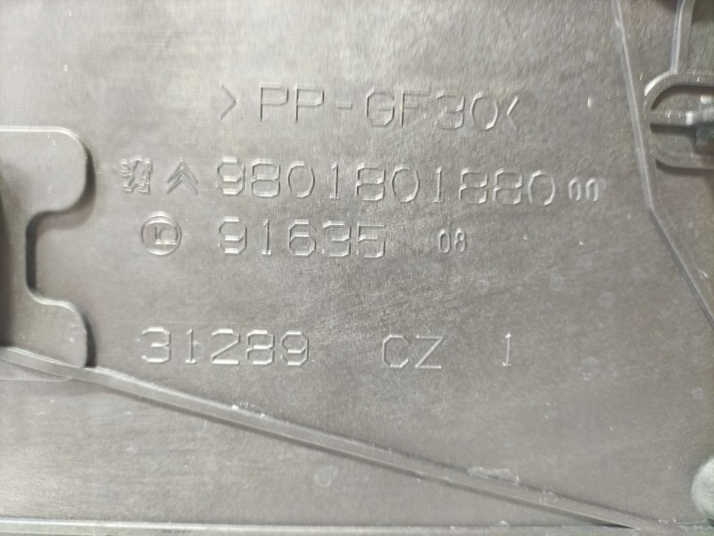 Recambio de soporte bateria para citroën c3 / c3 origin iii (sx) 1.5 bluehdi 100 (sxyhyp, sxyhtu) referencia OEM IAM 9801801880 