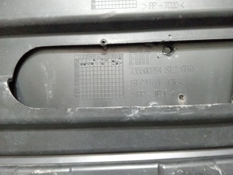 Recambio de paragolpes trasero para fiat grande punto van (199_) 1.3 jtd multijet (199cxc1a) referencia OEM IAM u 735500294 