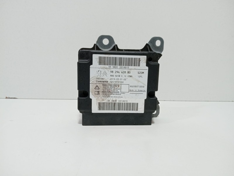 Recambio de kit airbag para citroën c3 / c3 origin iii (sx) 1.5 bluehdi 100 (sxyhyp, sxyhtu) referencia OEM IAM YHT(DV5RCF)YHY(D