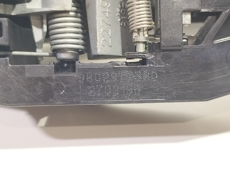 Recambio de maneta exterior trasera izquierda para citroën c3 / c3 origin iii (sx) 1.5 bluehdi 100 (sxyhyp, sxyhtu) referencia O