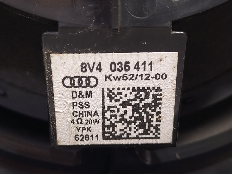 Recambio de altavoz para audi a3 sportback (8va) ambiente referencia OEM IAM 8V4035411  