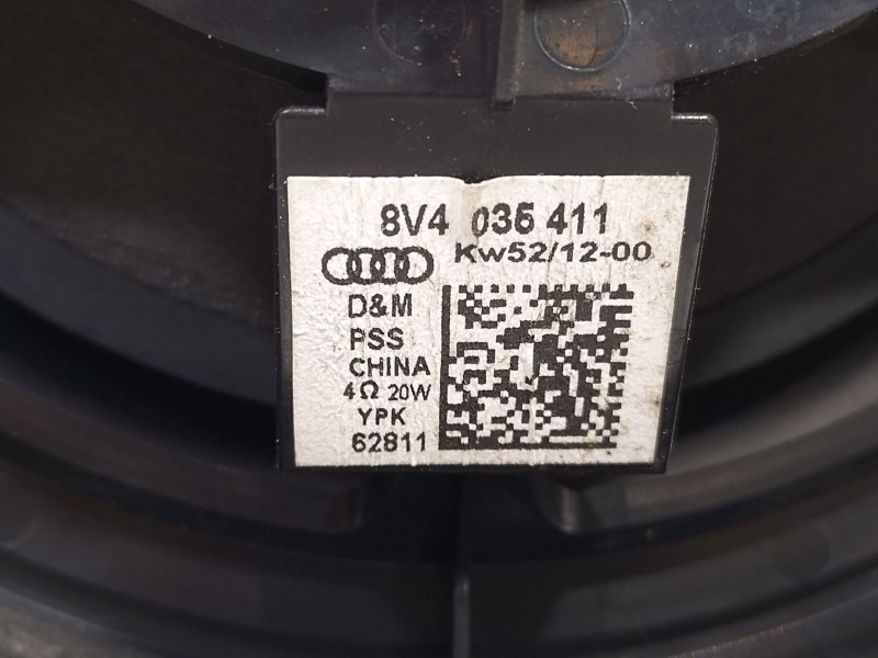 Recambio de altavoz para audi a3 sportback (8va) ambiente referencia OEM IAM 8V4035411  