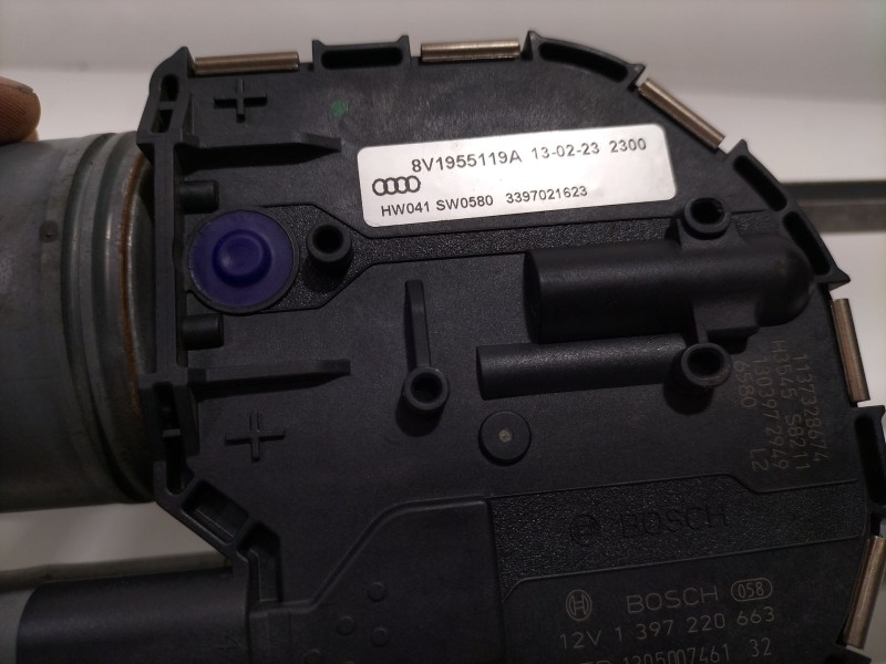 Recambio de motor limpia delantero para audi a3 sportback (8va) ambiente referencia OEM IAM 8V1955119A  