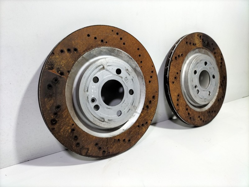 Recambio de disco freno trasero para mercedes-benz clase a sedán (v177) amg a 35 4-matic (177.151) referencia OEM IAM A247423040