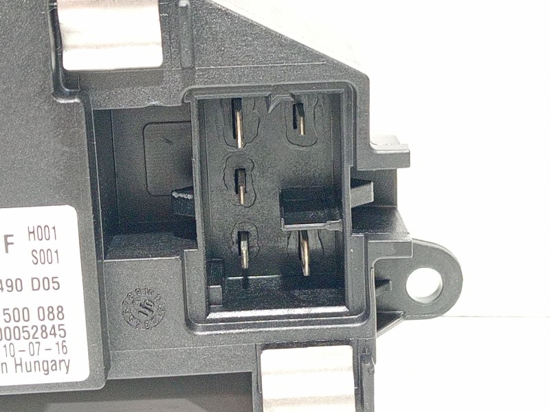 Recambio de resistencia calefaccion para audi q7 (4l) 3.0 tdi v6 advance quattro (176kw) referencia OEM IAM 3C0907521F  