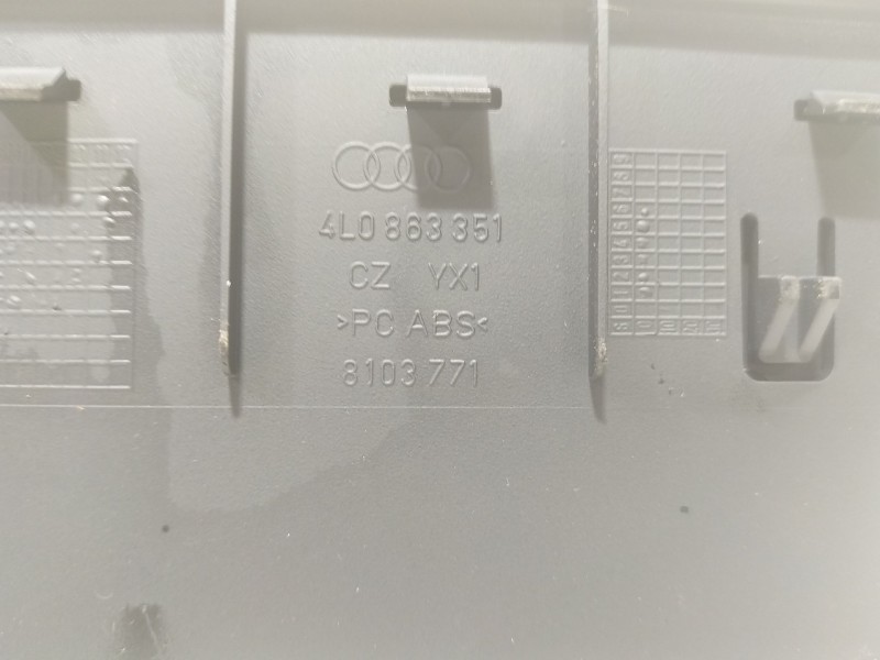 Recambio de guantera para audi q7 (4l) 3.0 tdi v6 advance quattro (176kw) referencia OEM IAM 4L0863351  