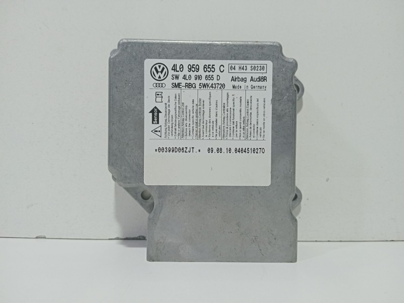 Recambio de kit airbag para audi q7 (4l) 3.0 tdi v6 advance quattro (176kw) referencia OEM IAM 4L1856041  