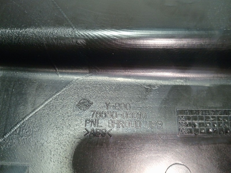 Recambio de moldura para ssangyong kyron 200 xdi limited referencia OEM IAM 76680-08010  