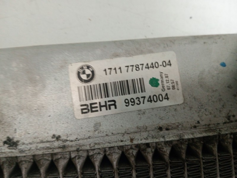 Recambio de radiador agua para bmw serie 5 berlina (e60) 520d referencia OEM IAM 17117787440  