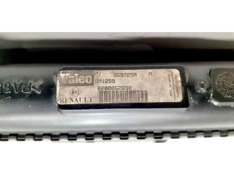 Recambio de radiador agua para renault scenic (ja..) 1.6 16v referencia OEM IAM 8200062690 42300 
