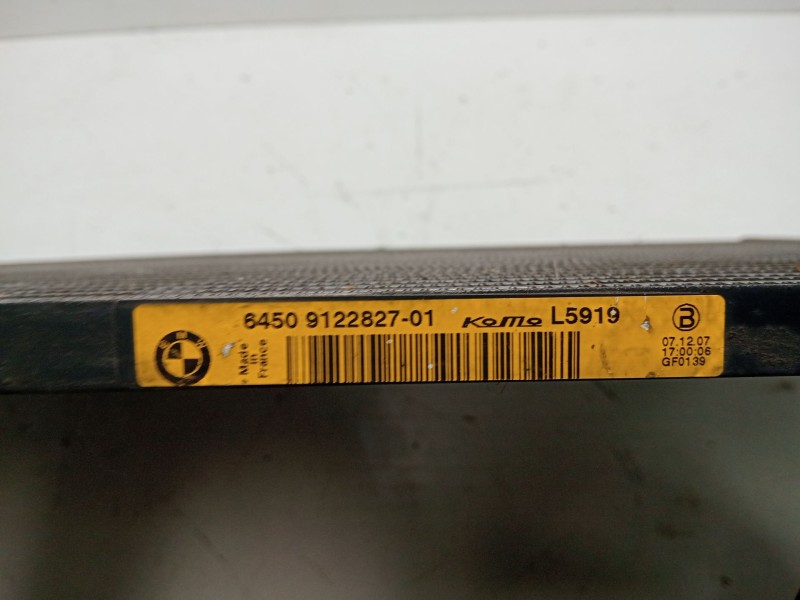 Recambio de radiador calefaccion / aire acondicionado para bmw serie 5 berlina (e60) 520d referencia OEM IAM 64509122827  