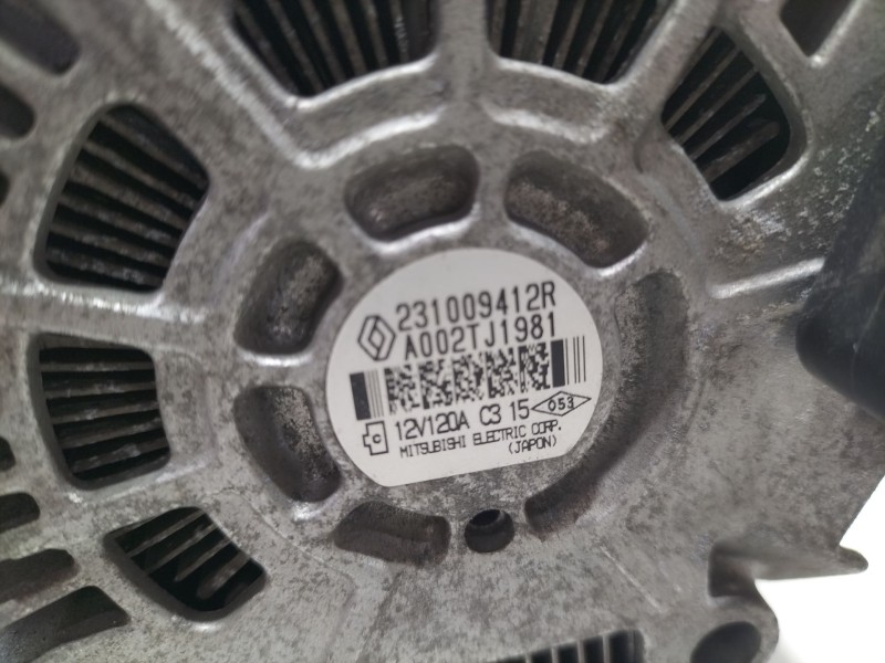 Recambio de alternador para renault clio iv (bh_) 1.6 rs (bhj4, bhj6, bhmm) referencia OEM IAM 231009412R  