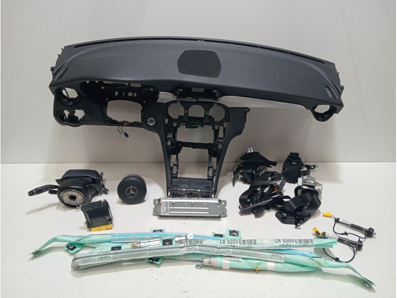 Recambio de kit airbag para mercedes-benz clase c (w205) familiar c 220 t d (205.214) referencia OEM IAM 654920  