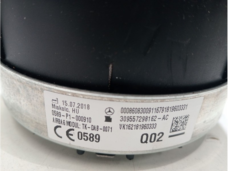 Recambio de kit airbag para mercedes-benz clase c (w205) familiar c 220 t d (205.214) referencia OEM IAM 654920  