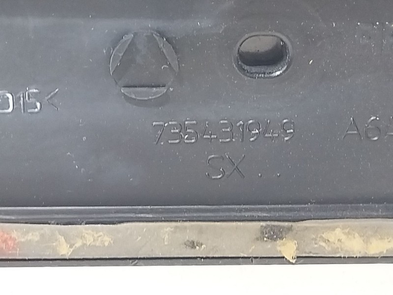 Recambio de molduras traseras para fiat 500 (312_) 1.4 (312axc1b, 312cxc1b) referencia OEM IAM 735431949  