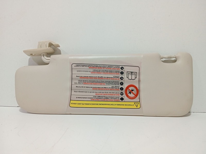 Recambio de parasol derecho para fiat 500 (312_) 1.4 (312axc1b, 312cxc1b) referencia OEM IAM A.3000  