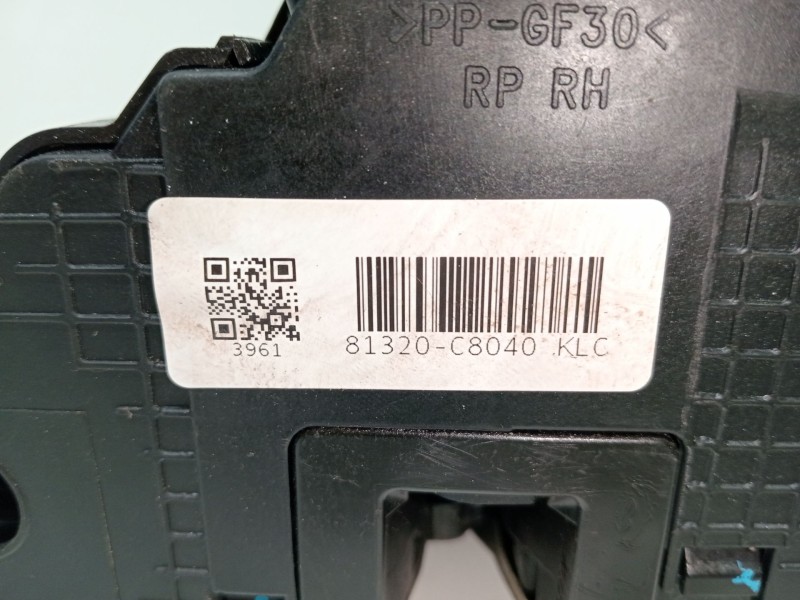 Recambio de cerradura puerta delantera derecha para hyundai i20 ii (gb, ib) 1.2 referencia OEM IAM 81320C8040  