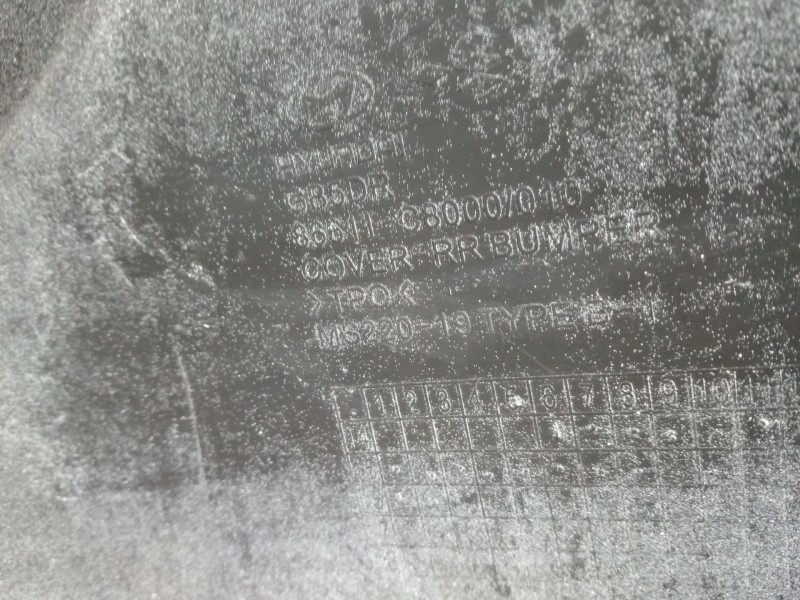 Recambio de paragolpes trasero para hyundai i20 ii (gb, ib) 1.2 referencia OEM IAM 86610C8000  