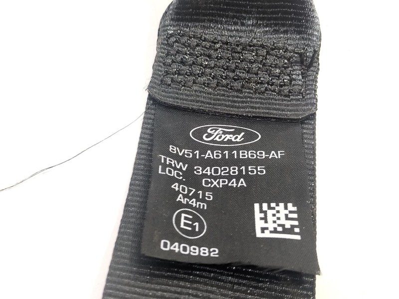 Recambio de cinturon seguridad trasero izquierdo para ford fiesta (cb1) ghia referencia OEM IAM 34028155  