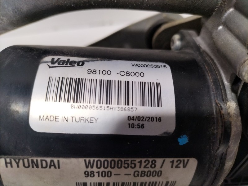 Recambio de motor limpia delantero para hyundai i20 ii (gb, ib) 1.2 referencia OEM IAM 98100C8000  