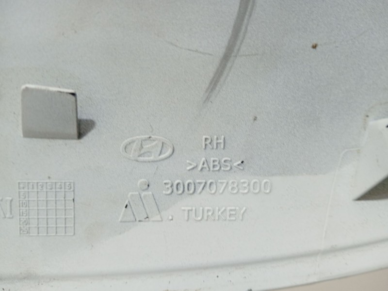 Recambio de carcasa retrovisor derecho para hyundai i20 ii (gb, ib) 1.2 referencia OEM IAM 3007078300  