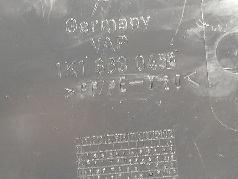 Recambio de moldura para volkswagen golf vi (5k1) 1.6 tdi referencia OEM IAM 1K1863045  