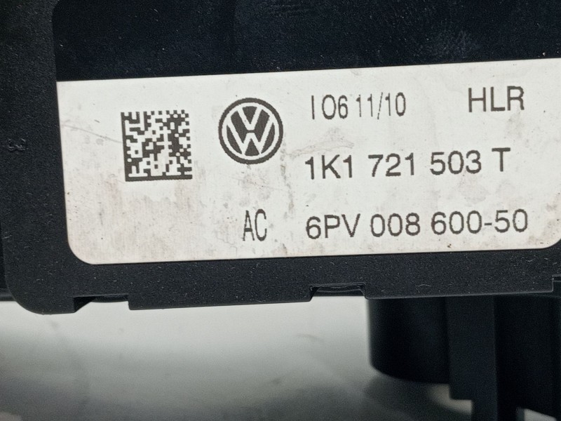Recambio de potenciometro pedal para volkswagen golf vi (5k1) 1.6 tdi referencia OEM IAM 1k1721503  