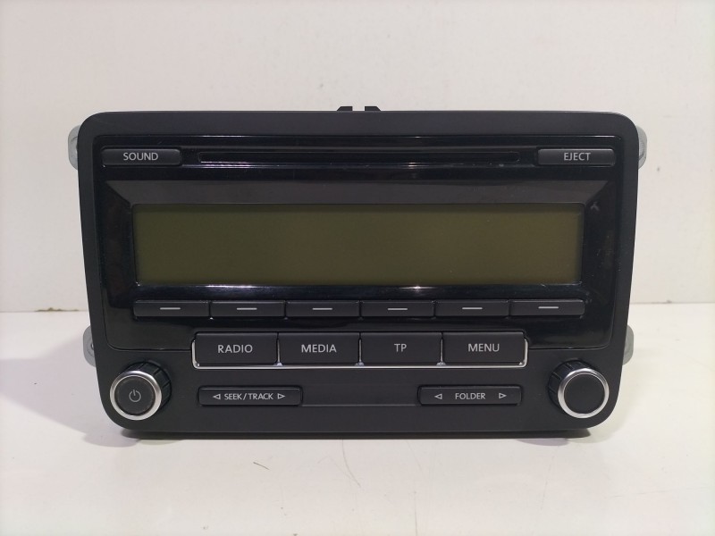 Recambio de sistema audio / radio cd para volkswagen golf vi (5k1) 1.6 tdi referencia OEM IAM 1K0035186AA  