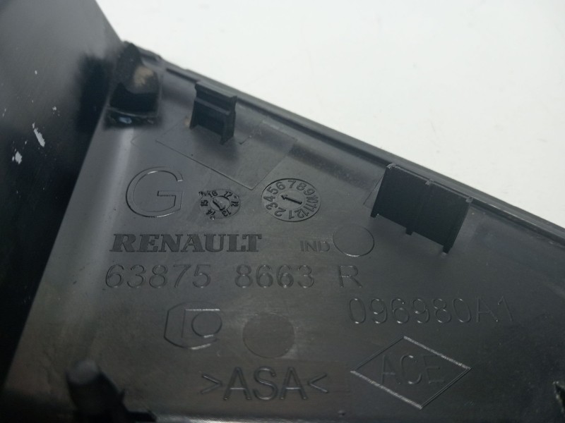Recambio de moldura para renault clio iv (bh_) 1.6 rs (bhj4, bhj6, bhmm) referencia OEM IAM 638758663  