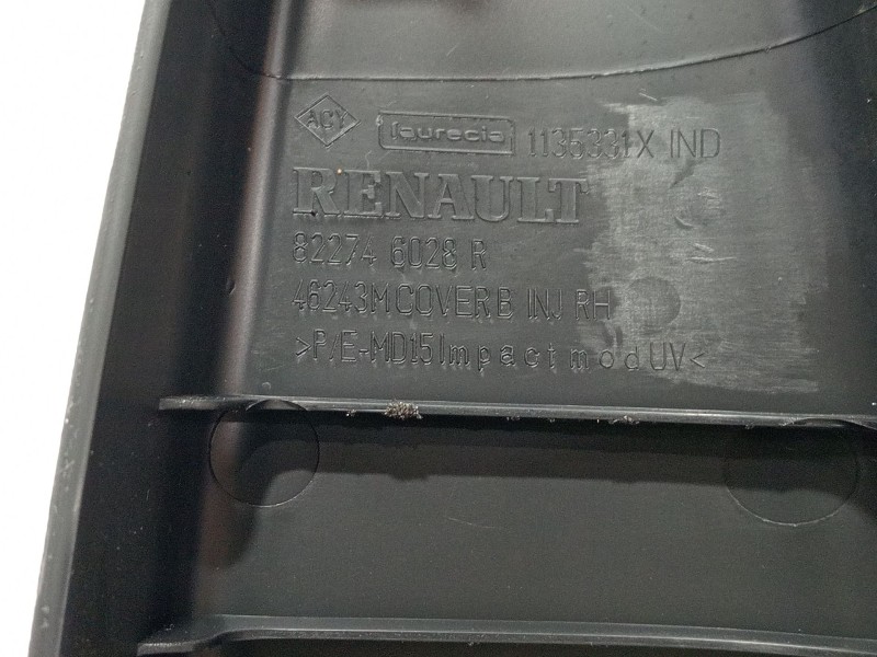 Recambio de moldura para renault clio iv (bh_) 1.6 rs (bhj4, bhj6, bhmm) referencia OEM IAM 822746028  