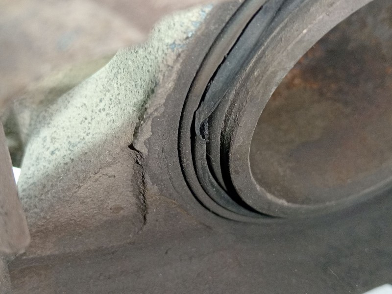 Recambio de pinza freno delantera izquierda para nissan qashqai (j10) acenta referencia OEM IAM 410114EA0A  