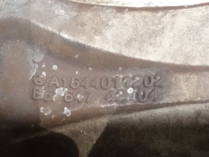 Recambio de juego llantas para mercedes-benz clase m (w164) 500 (164.175) referencia OEM IAM A1644011202  